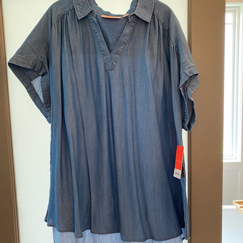 EVRI Denim Top
